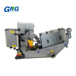 Dye Waste Water Screw Press  Volute Sludge Dewatering Machine